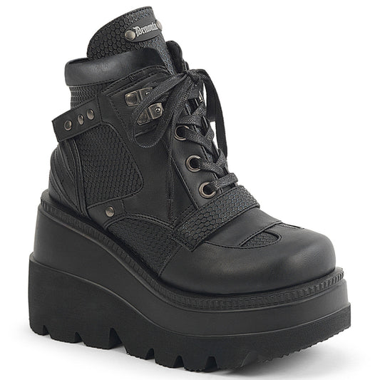 Demonia Shaker-37 Platform Ankle Boot