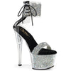 Pleaser Sky-327RSI Close Back Ankle Cuff Sandal