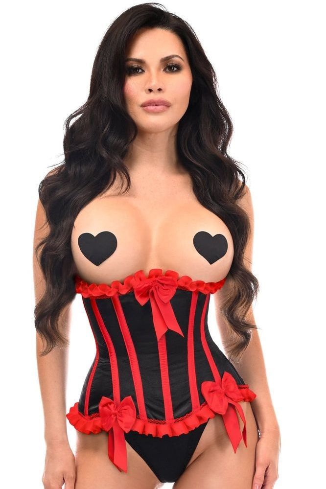 Daisy Steel Boned Burlesque Underbust Corset Waist Cincher