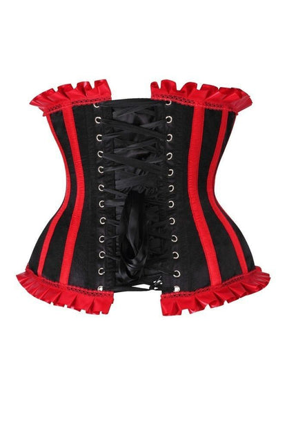 Daisy Steel Boned Burlesque Underbust Corset Waist Cincher