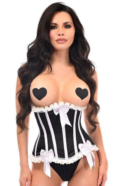 Daisy Steel Boned Burlesque Underbust Corset Waist Cincher