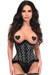 Daisy Steel Boned Pin-Up Underwire Curvy Cut Waist Cincher Corset
