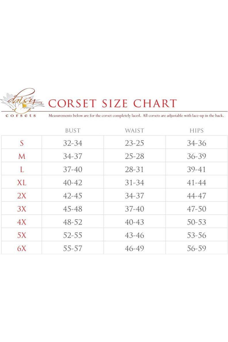 Top Drawer Steel Boned Red Brocade & Taffeta Corset Dress - Daisy Corsets