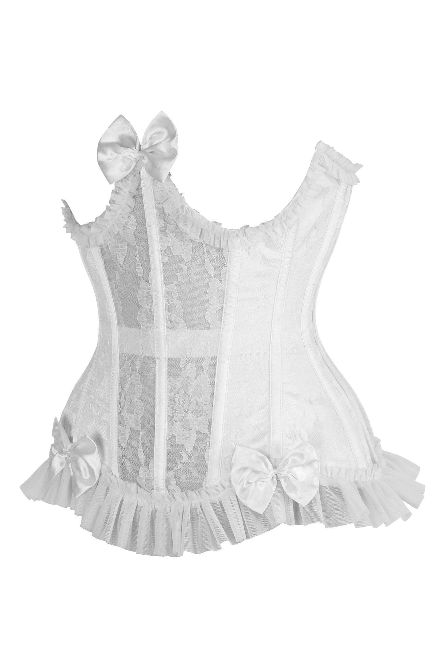 Daisy Lace Underwire Burlesque Underbust Corset Cincher