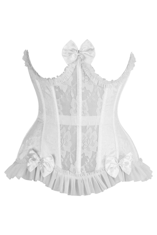 Daisy Lace Underwire Burlesque Underbust Corset Cincher