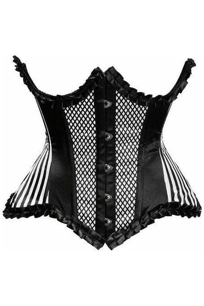 Daisy Burlesque Underwire Curvy Cut Waist Cincher Corset