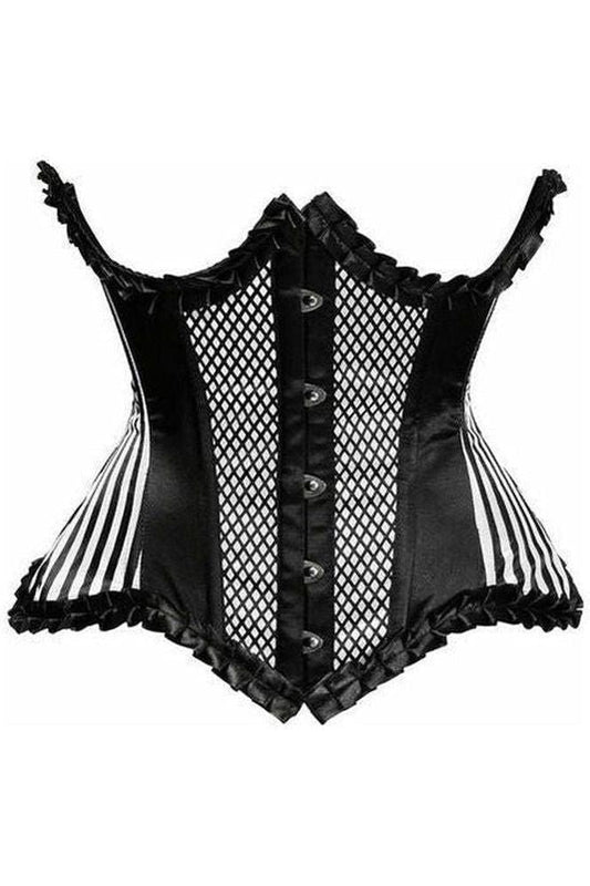 Daisy Burlesque Underwire Curvy Cut Waist Cincher Corset