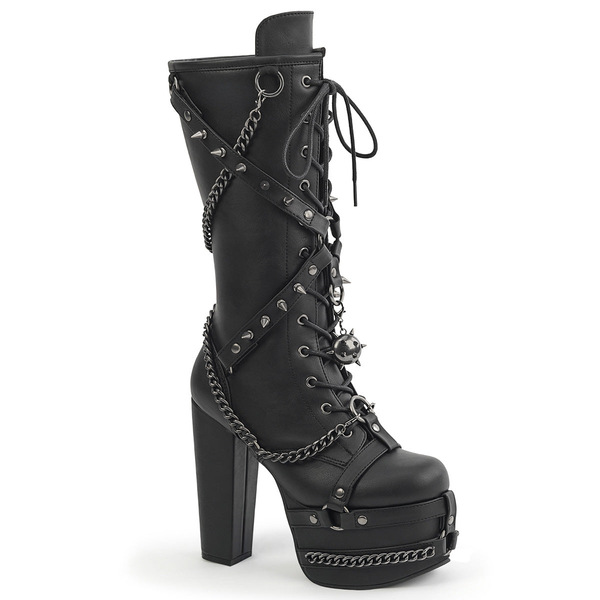Demonia TORMENT-156 Platform Knee High Boot