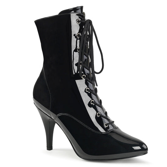 Pleaser Dream-1020 Lace Up Front Ankle Boot