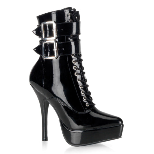 Pleaser Indulge-1026 Lace Up Ankle Boot