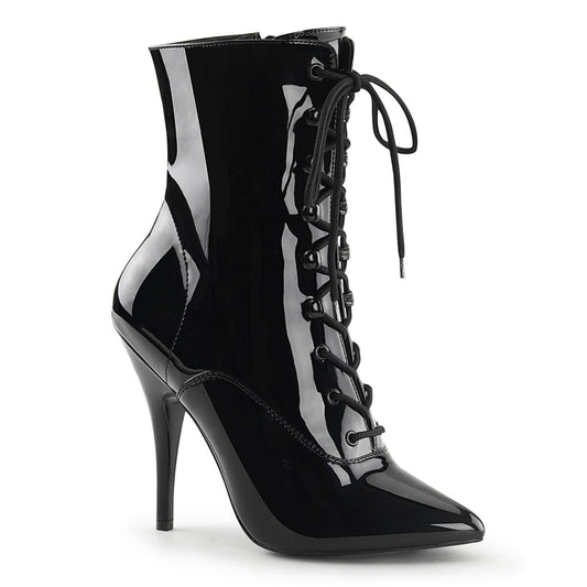 Pleaser Seduce-1020 Lace Up Ankle Boot