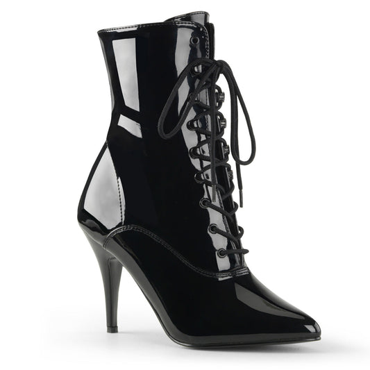 Pleaser Vanity-1020 Lace Up Ankle Boot